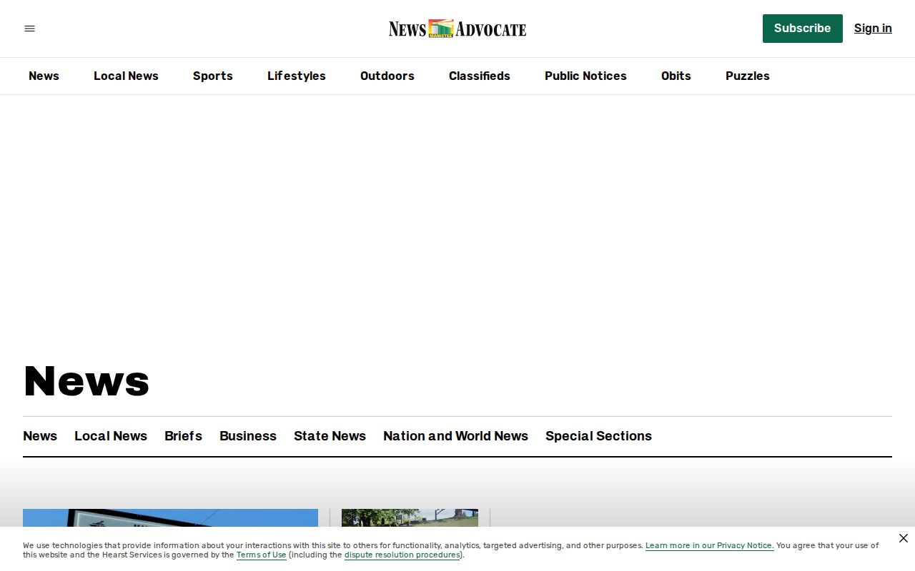 Manistee County crime-news record source, the Manistee News Advocate news section